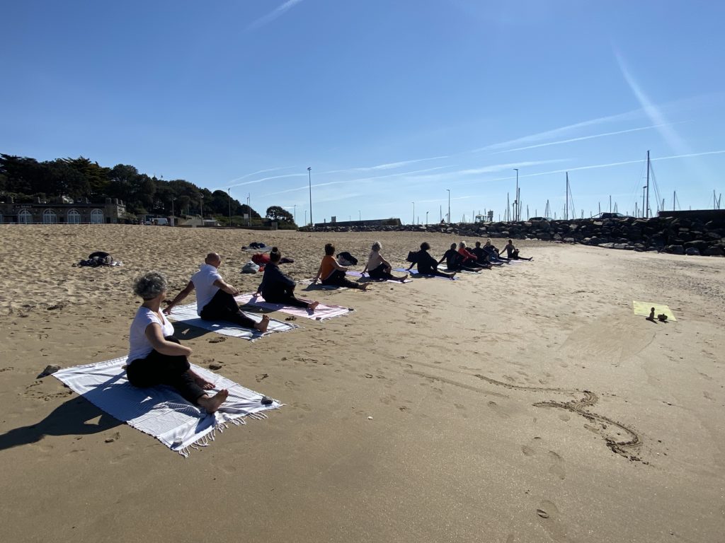 Yoga à Pornic avec Ritama