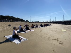 Yoga à Pornic avec Ritama