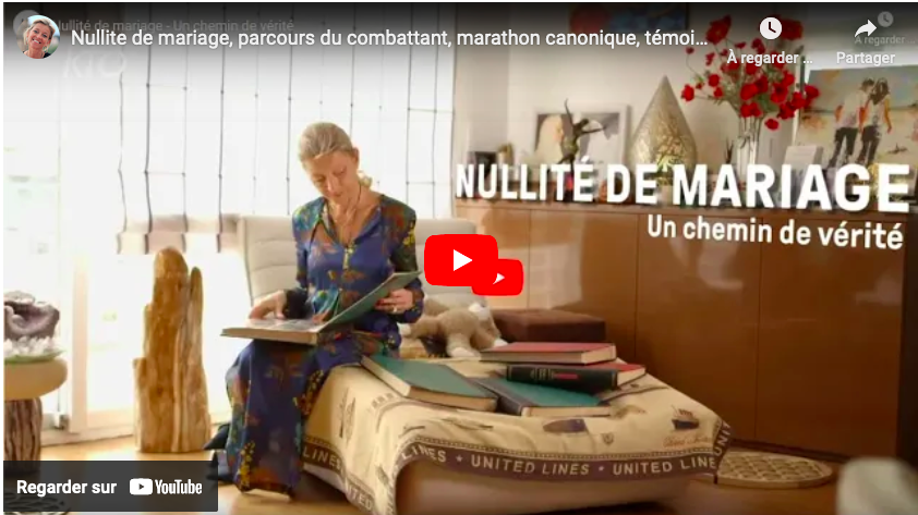 Nullité de mariage Documentaire