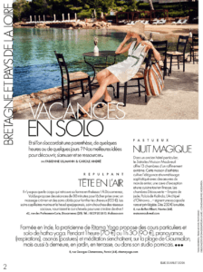 Vacances en solo - Elle Bretagne